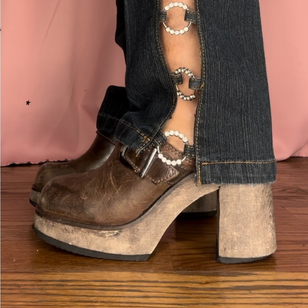 90s y2k Candies platform clogs - Picture 3 of 4